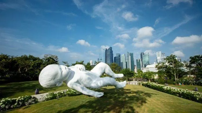Bức tượng trong khu vực Điêu Khắc Nghệ Thuật (Ảnh: Internet).