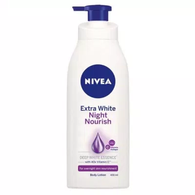 Nivea Extra Night Nourish sữa dưỡng thể làm sáng mịn da (Ảnh: Internet).