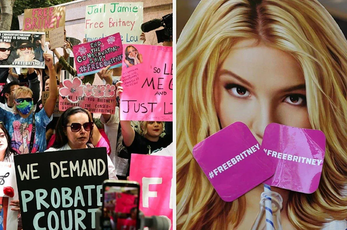 Tháng 6/2021, Britney Spears chính thức công khai tố cáo sự lạm dụng quyền kiểm soát của những người giám hộ cô. (Ảnh: Internet)