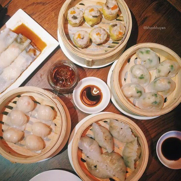Dimsum ngon tại Fu Rong Hua Cantonese Restaurant (Nguồn: Khanhhuyen)