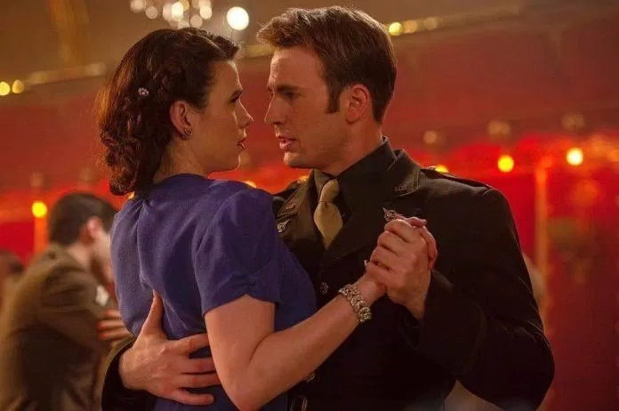 Cuối phần Avengers: Endgame, Steve đã quyết định ở lại quá khứ với Peggy. (Ảnh: Internet)