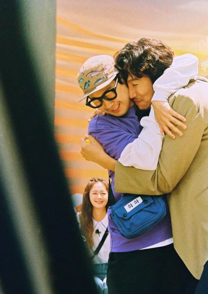 Haha cùng Lee Kwang Soo cặp đôi chí chóe. (Ảnh: Internet)
