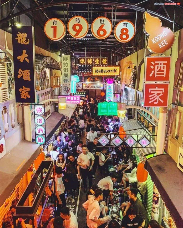 Không gian tại Hẻm Bia – Lost in HongKong (Nguồn: Internet)