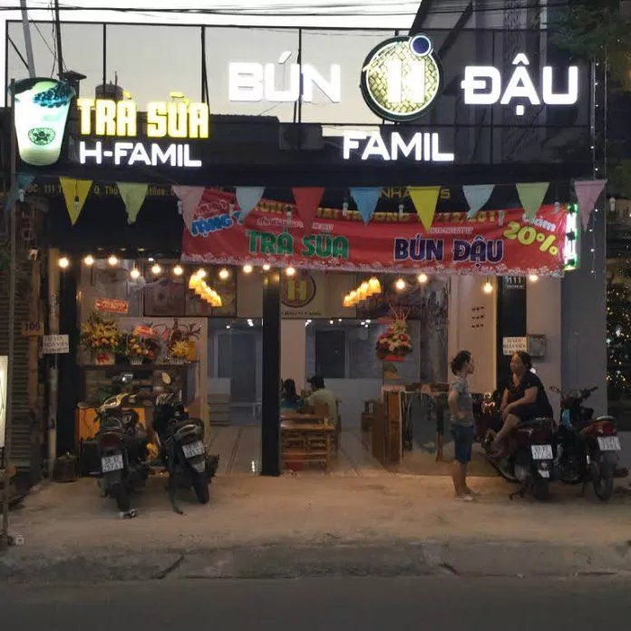Quán Bún đậu H - Famil (ảnh: internet)