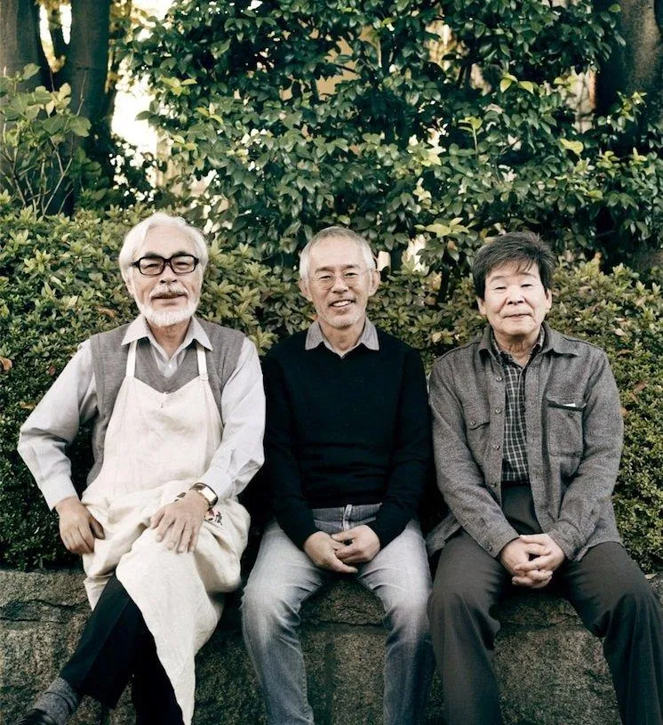 Ba nhà sáng lập của hãng phim Ghibli: Hayao Miyazaki, Isao Takahata, Toshio Suzuki (Ảnh: Internet). Ba nhà sáng lập của hãng phim Ghibli: Hayao Miyazaki, Isao Takahata, Toshio Suzuki (Ảnh: Internet).