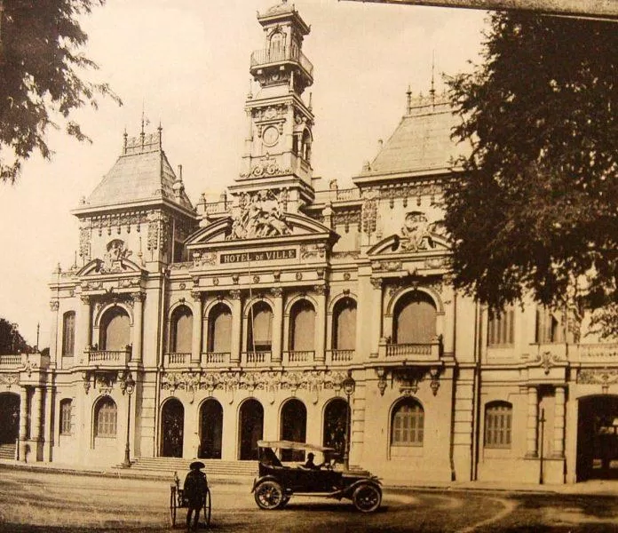Hotel de Ville của ngày xưa. (Ảnh: Internet) Hotel de Ville của ngày xưa. (Ảnh: Internet)