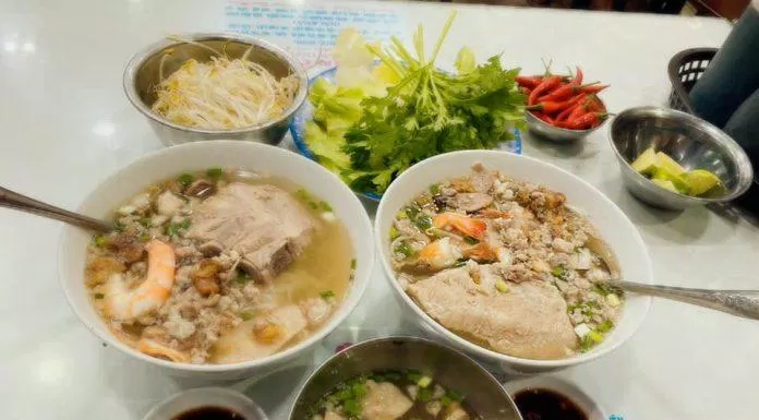Hủ tiếu hấp dẫn tại Hủ tiếu - Bánh bao Cả Cần (Nguồn: Internet)