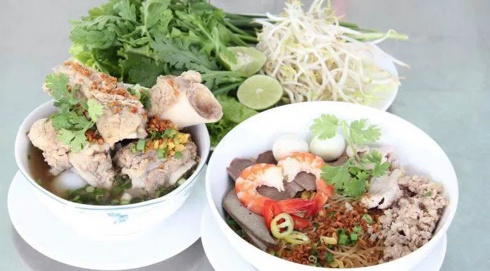 Hủ tiếu tại Hủ Tiếu Nam Vang Tài Anh (Nguồn: Internet)