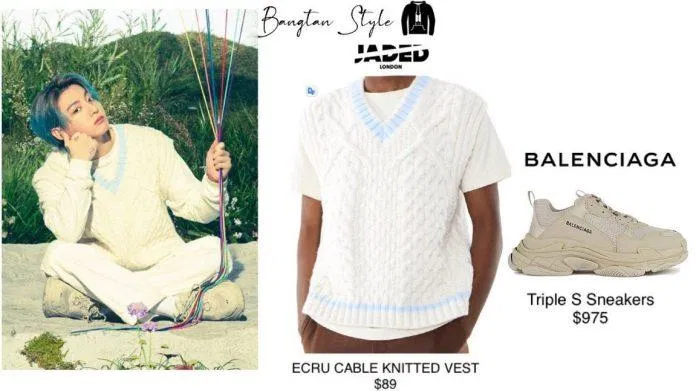Outfit của Jungkook trong bộ ảnh Sowoozoo (Ảnh: Internet). Outfit của Jungkook trong bộ ảnh Sowoozoo (Ảnh: Internet).