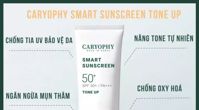 Kem chống nắng Caryophy Smart Sunscreen cung cấp khả năng chống nắng phổ rộng giúp bảo vệ da tối ưu (Nguồn: Internet).