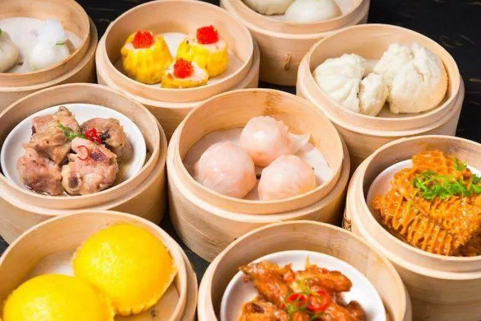 Dimsum bắt mắt tại Kiều Hoa Quán (Nguồn: Internet)