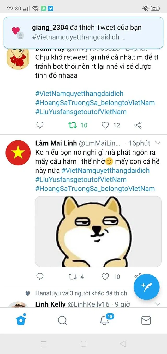 Cuộc chiến trên Twitter vẫn chưa dừng lại (Nguồn: Internet)