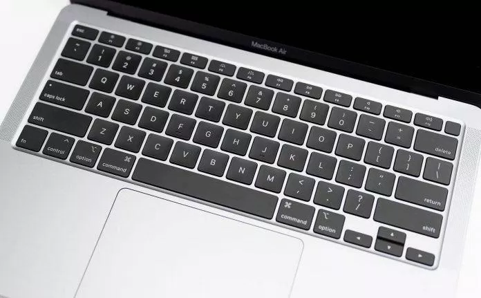 Bàn phím của MacBook Air (Retina display) (Ảnh: Internet).