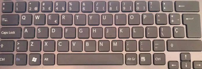 Layout bàn phím của laptop Windows (Ảnh: Internet). Layout bàn phím của laptop Windows (Ảnh: Internet).