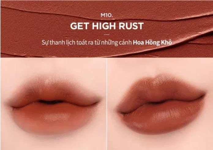 M10 Get High Rust có thêm nhiều sắc đất hơn (Nguồn: Internet) M10 Get High Rust có thêm nhiều sắc đất hơn (Nguồn: Internet)