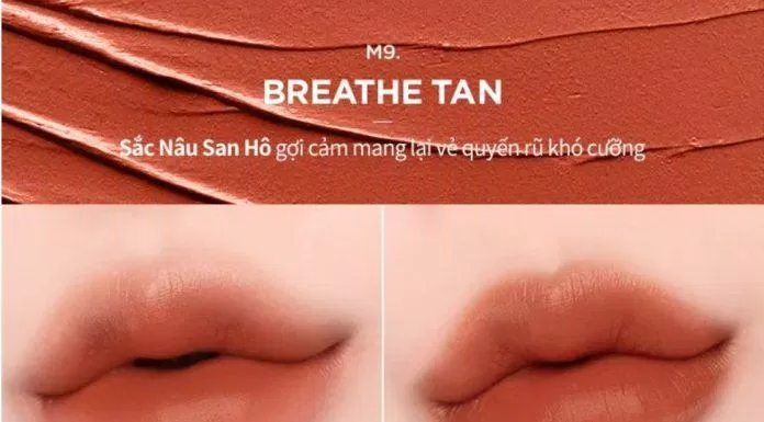 M9 Breathe Tan mang sắc cam chủ đạo (Nguồn: Internet)