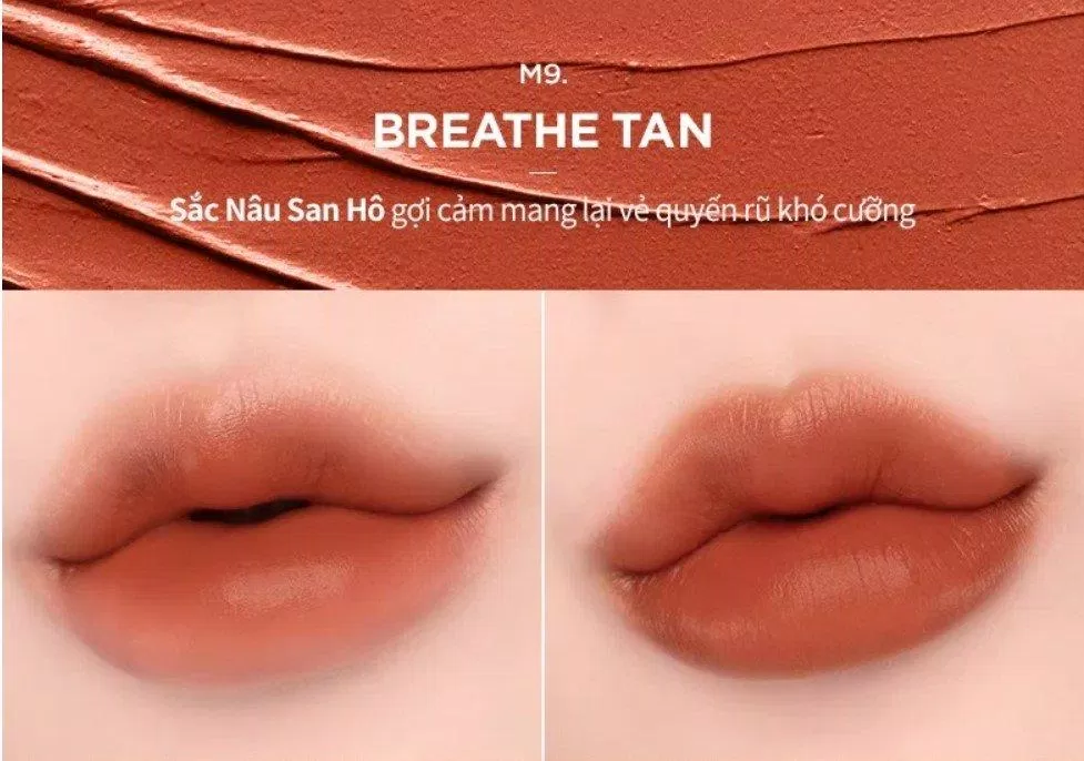 M9 Breathe Tan mang sắc cam chủ đạo (Nguồn: Internet)