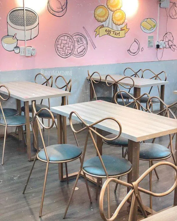 Tông hồng đáng yêu của MiYu dimsum (Ảnh Internet)