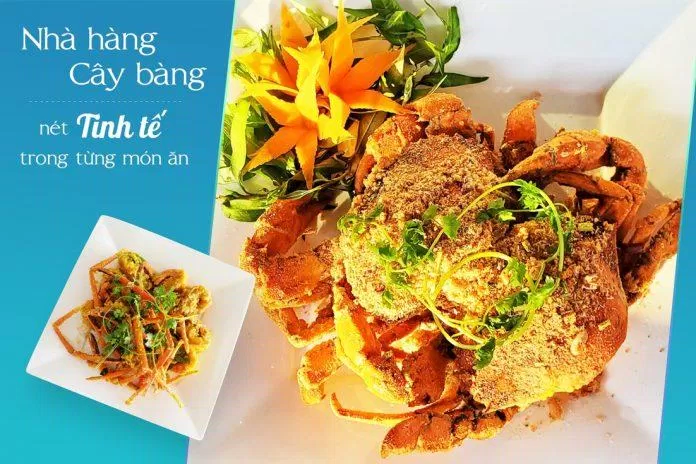 Nhà hàng hải sản Cây Bàng - Quán ngon tại Vũng Tàu (Nguồn: Facebook Hải sản Cây Bàng)
