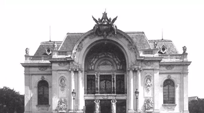 Nhà hát lớn Sài Gòn những ngày xưa cũ. (Ảnh: Internet)