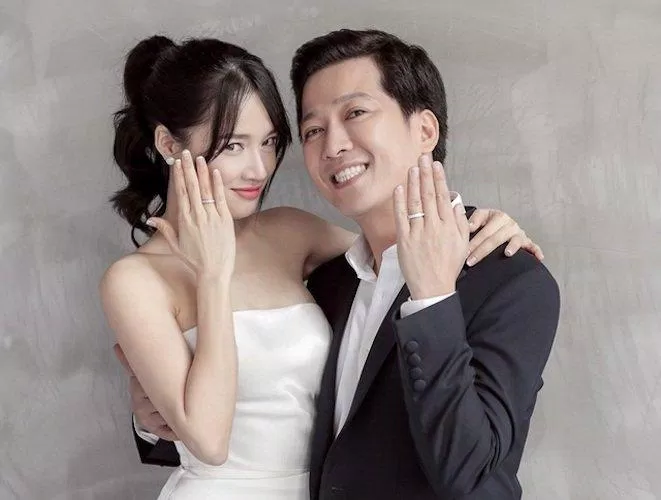 Nhã Phương - Trường Giang là một trong những cặp đôi nổi tiếng của showbiz Việt (Nguồn: Internet)
