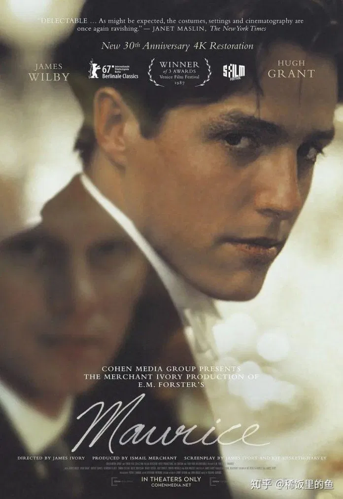Poster phim Maurice - Bảo Vệ Maurice (1987) (Ảnh: Internet)