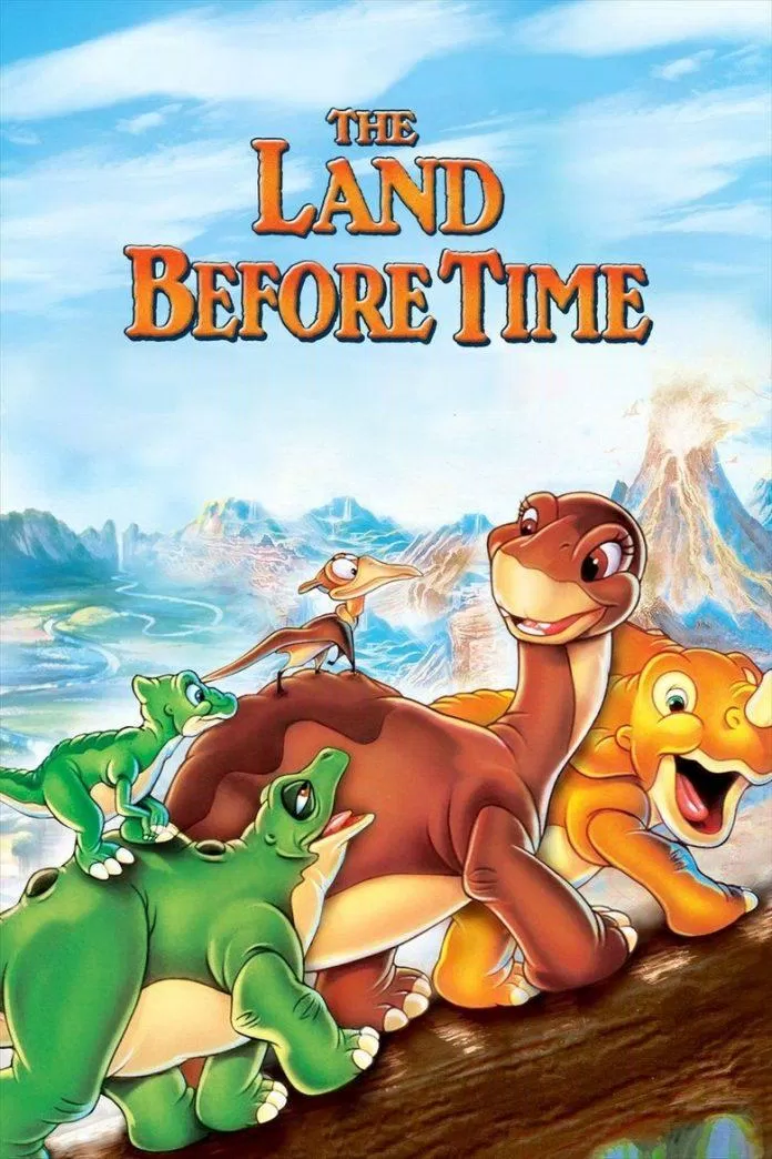 Poster phim The Land Before Time (1988) (Ảnh: Internet)