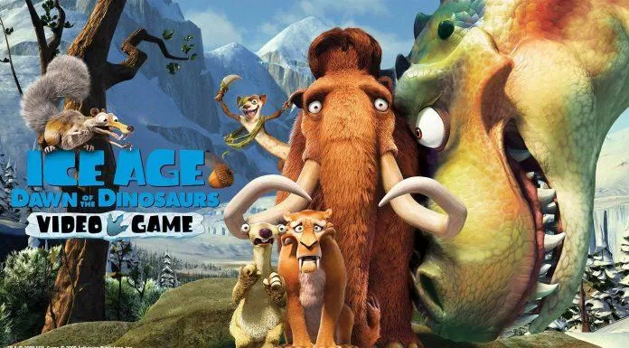 Poster phim Ice Age: Dawn of the Dinosaurs - Kỷ Băng Hà 3: Khủng Long Thức Giấc (2009) (Ảnh: Internet)