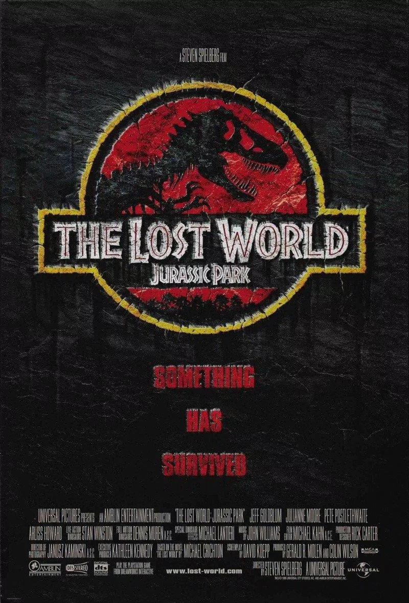 Poster phim The Lost World: Jurassic Park - Công Viên Kỷ Jura 2: Thế Giới Bị Mất (1997) (Ảnh: Internet)