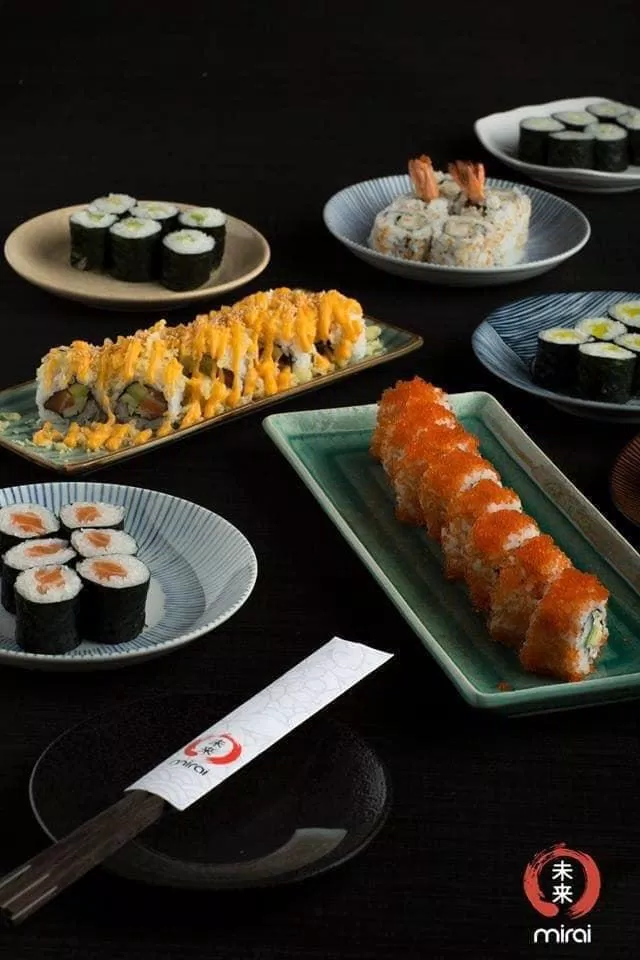 Đồ ăn của Mirai Sushi & Sake (Nguồn: Internet)