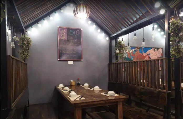 Không gian giản dị tại Sio Sushi (Nguồn: Internet)