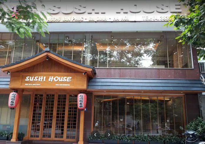 Hình ảnh nhà hàng Sushi House (Nguồn: Internet)