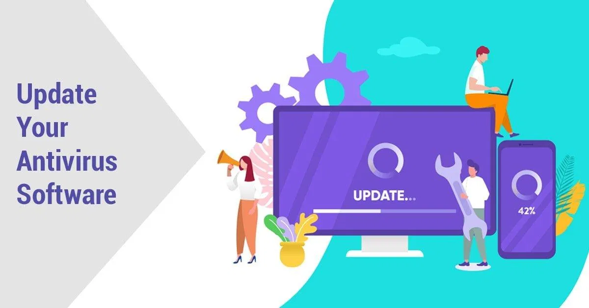 Hãy thường xuyên cập nhật phần mềm chống virus của mình (Ảnh: Internet). Hãy thường xuyên cập nhật phần mềm chống virus của mình (Ảnh: Internet).