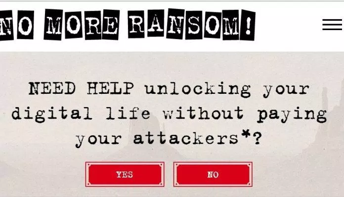 Trang web của No More Ransom hỗ trợ các nạn nhân bị nhiễm mã độc (Ảnh: Internet).