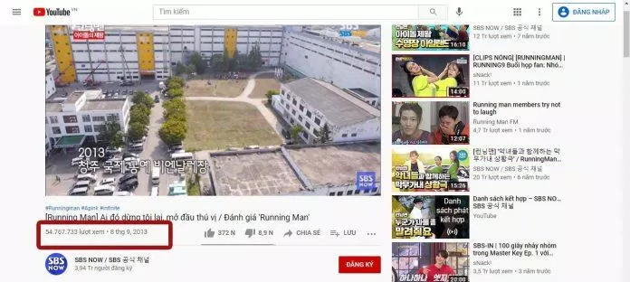Sau hơn 7 năm video màn chào sân này không ngừng tăng. (Ảnh: Internet). Sau hơn 7 năm video màn chào sân này không ngừng tăng. (Ảnh: Internet).