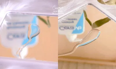 Sữa rửa mặt CeraVe Renewing SA Cleanser có kết cấu gel có khả năng tạo bọt nhẹ nhàng (Nguồn: Internet).