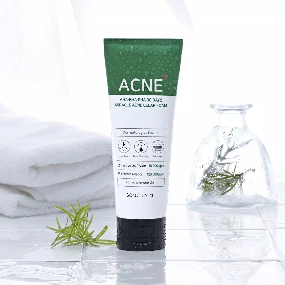 Some By Mi AHA.BHA.PHA 30 Days Miracle ACNE Clear Foam cực kỳ phù hợp cho da dầu mụn (Nguồn: Internet)