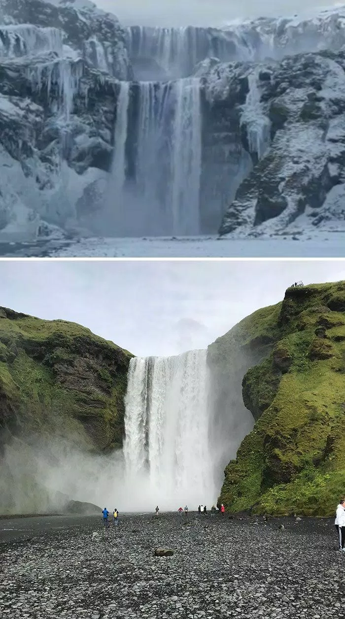 Thác nước Skógafoss này cũng là bối cảnh trong phần 8 của loạt phim Game of Thrones (Ảnh: Internet). Thác nước Skógafoss này cũng là bối cảnh trong phần 8 của loạt phim Game of Thrones (Ảnh: Internet).