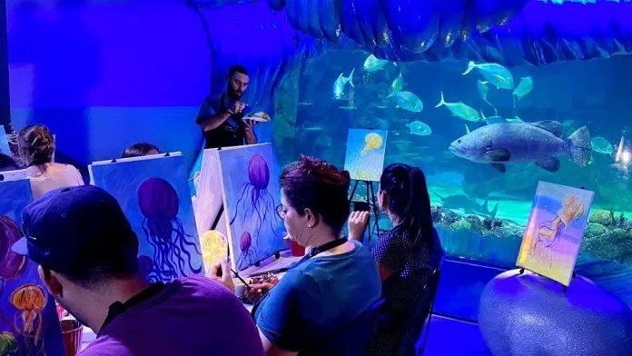 Hoạt động trải nghiệm thú vị tại Thủy cung SEA LIFE Melbourne (Ảnh: Internet). Hoạt động trải nghiệm thú vị tại Thủy cung SEA LIFE Melbourne (Ảnh: Internet).