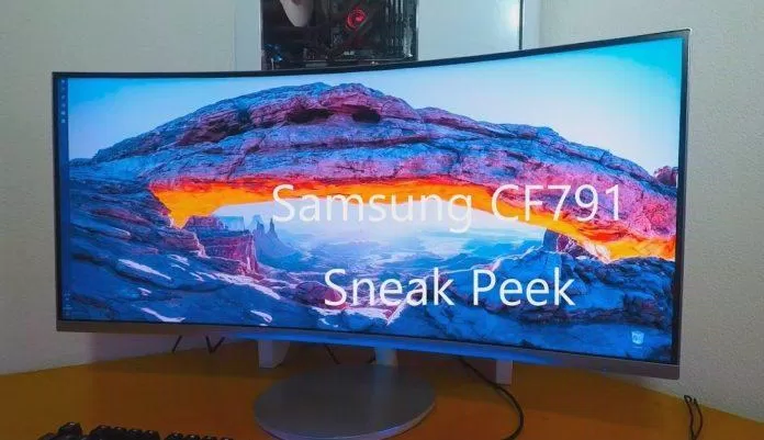 Màn hình siêu rộng CF791 của Samsung có độ phân giải 3440 x 1440 pixel, hay còn gọi là UW-QHD (Ultra Wide Quad HD) (Ảnh: Internet). Màn hình siêu rộng CF791 của Samsung có độ phân giải 3440 x 1440 pixel, hay còn gọi là UW-QHD (Ultra Wide Quad HD) (Ảnh: Internet).