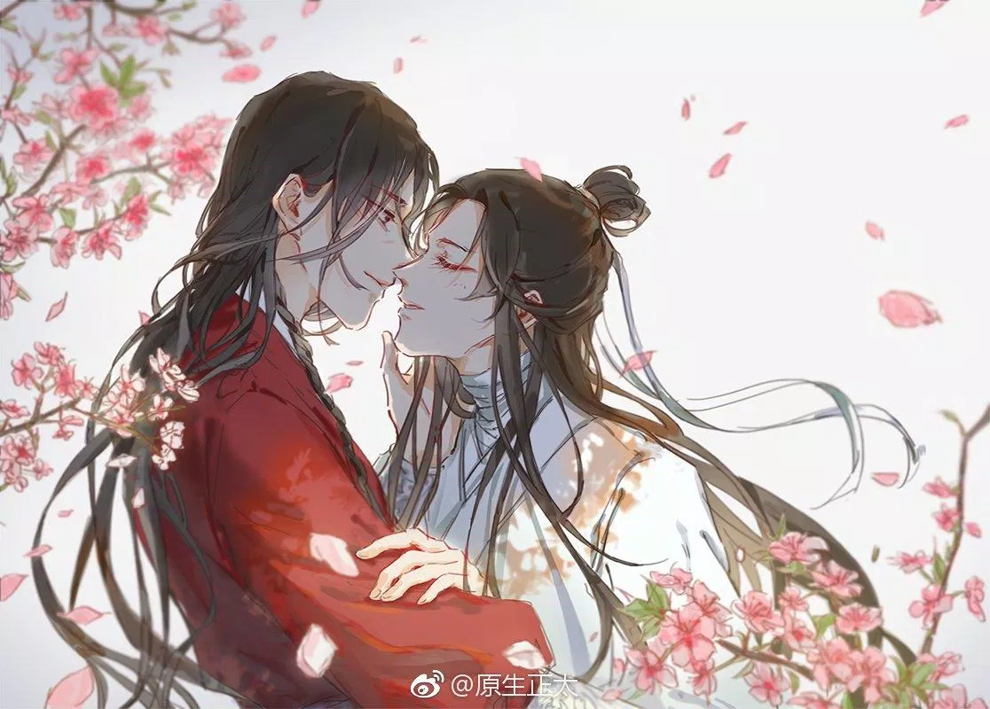 Tạo hình fanart của Hoa Thành - Tạ Liên trong Thiên Quan Tứ Phúc (Nguồn: Internet)