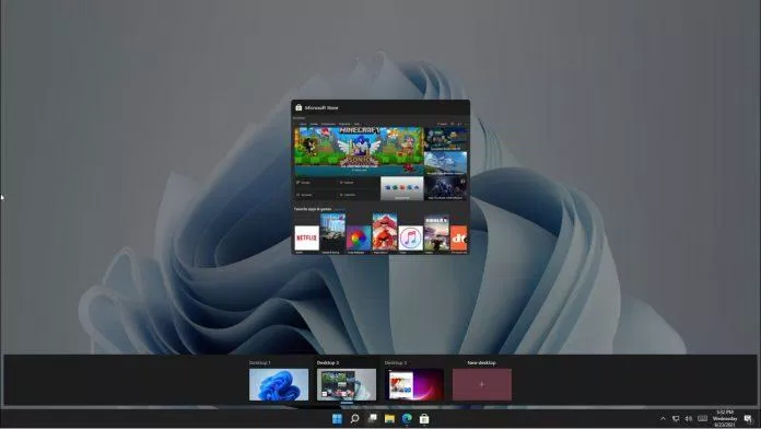 Task View trên Windows 11: Tính năng này giúp người dùng phân chia từng Desktop riêng cho một công việc hoặc ứng dụng cụ thể. (Ảnh: Internet) Task View trên Windows 11: Tính năng này giúp người dùng phân chia từng Desktop riêng cho một công việc hoặc ứng dụng cụ thể. (Ảnh: Internet)