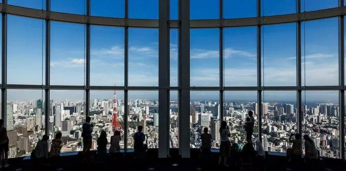 Quang cảnh thành phố nhìn từ Tokyo City View (Ảnh: Internet).