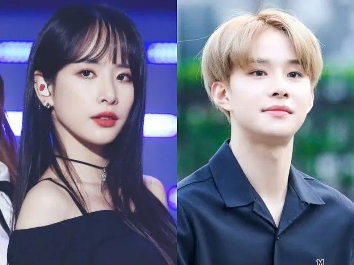 Mũi của SeolA (WJSN) và Jungwoo (NCT) thực tế giống hệt nhau cùng với một số đặc điểm khác cũng tương đồng khiến fans nhiều lần lầm tưởng cả 2 có họ hàng xa. (Nguồn: Internet)