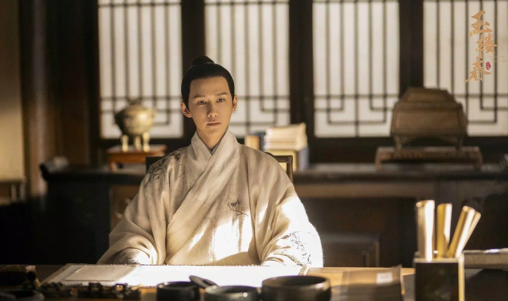 Tứ thiếu gia Tôn Ngọc Lâu (Vương Nhất Triết) (Ảnh: Internet). Tứ thiếu gia Tôn Ngọc Lâu (Vương Nhất Triết) (Ảnh: Internet).