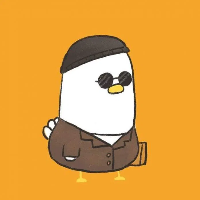 Ảnh avatar đôi vịt đáng yêu. (Ảnh: Internet) Ảnh avatar đôi vịt đáng yêu. (Ảnh: Internet)