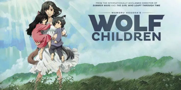 Poster anime Đứa con của sói (ảnh: internet)