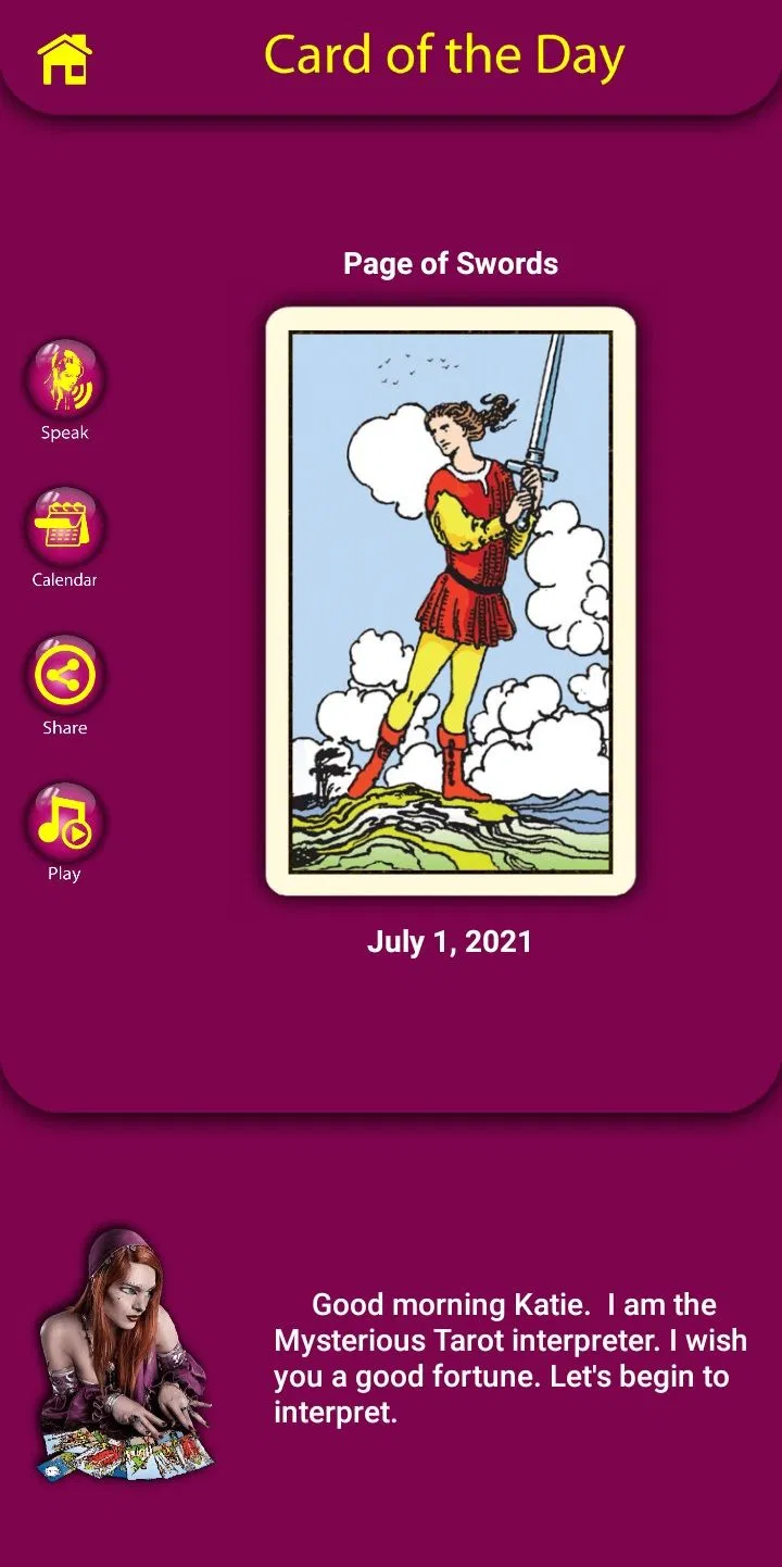 Kiểu bói với 1 lá bài trong ngày (Ảnh: Internet). Kiểu bói với 1 lá bài trong ngày (Ảnh: Internet).