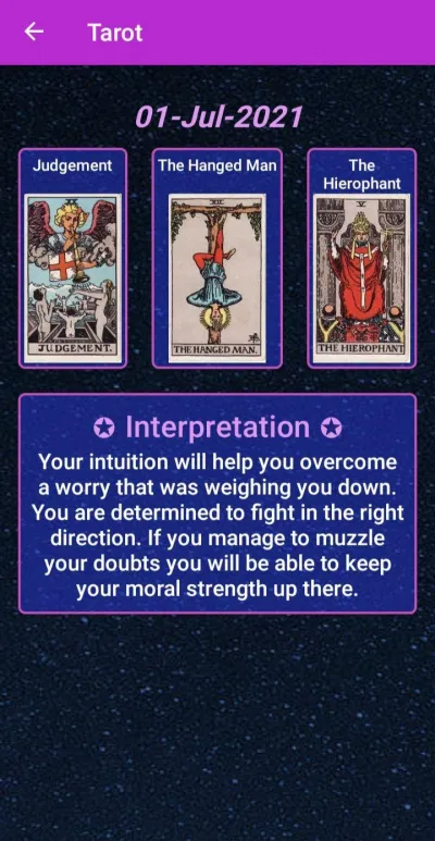 Phần diễn giải dựa trên các lá bài mà bạn đã chọn (Ảnh: Internet). Phần diễn giải dựa trên các lá bài mà bạn đã chọn (Ảnh: Internet).