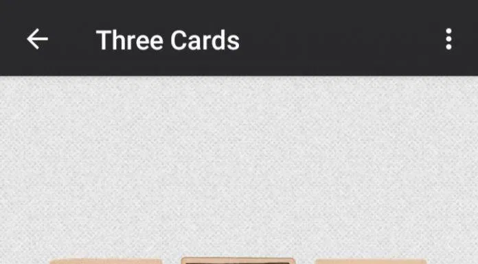 Kiểu bói 3 lá của Tarot Divination (Ảnh: Internet). Kiểu bói 3 lá của Tarot Divination (Ảnh: Internet).